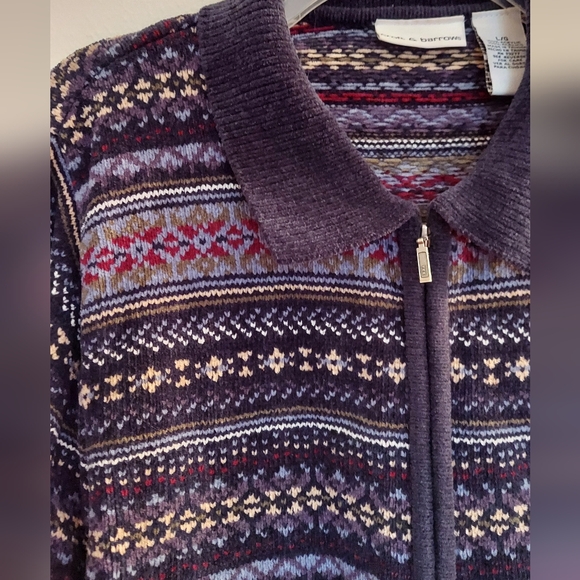 Vintage Knitted Nordic Cardigan - Picture 2 of 3